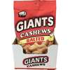 Giant Snack Giants Cashew Salted 4 oz., PK8 61510